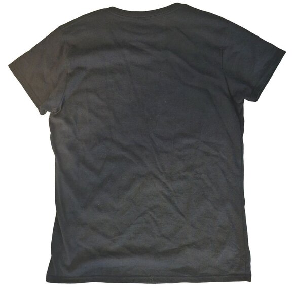 Elton John 2022 Concert Tee T Shirt Large 100% Cotton Sparkly Black Silver - Picture 7 of 7